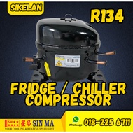 SIKELAN Fridge Compressor Motor Refrigerator Gas Motor Kompressor Peti Ais Freezer 1/6hp 1/5hp 1/4hp