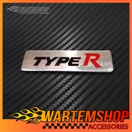 MINI STAINLESS CAR EMBLEM TYPE R
