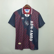 95/96 Ajax Away Jersey Football Retro Soccer Shirt S-XXL football shirt เสื้อฟุตบอลยุค90 เสื้อฟุตบอลย้อนยุค ชุดออกกำลังกาย