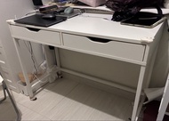 IKEA ALEX 書檯 白色 100x48cm
