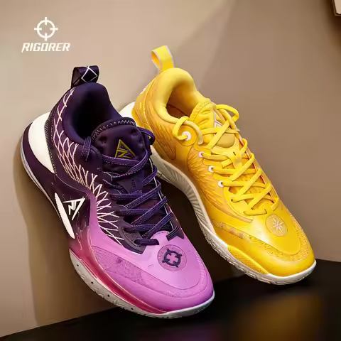 RIGORER Austin Reaves AR2 Mixed Color Basketball Shoes | Random Left-Right Color Pairing | Full-Palm
