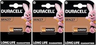 3 x Duracell MN27 27A A27 8LR732 (3 Blister Packs of 1 Battery) 3 Batteries