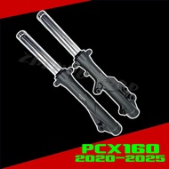 โช๊คหน้า สำหรับรุ่น PCX160 ABS ชุดกระบอกโช๊ค+แกนโช๊คหน้า โช๊ค ดิสเบรค ปี 2020-2025