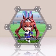 [AOWOBOX] Good Smile 黏土人 賽馬娘 1977 大和赤驥 主題 六角形 磁吸 展示盒 展示箱 display box 亞加力 模型盒 亞加力展示盒