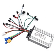 Electric Scooter 36V-60V 25A Controller 36V 48V 52V 60V Intelligent Brushless Controller 6 Tube Universal Controller Motor Controller E-Bike Controller