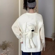 Cute 3D Cartoon Plush Bear Brooch - Perfect Gift Idea