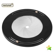 MERLYMALL ​Round Circle Template Ruler​, ​Drawing Ruler​ Stainless Steel ​Circle Drawing Maker Tool​