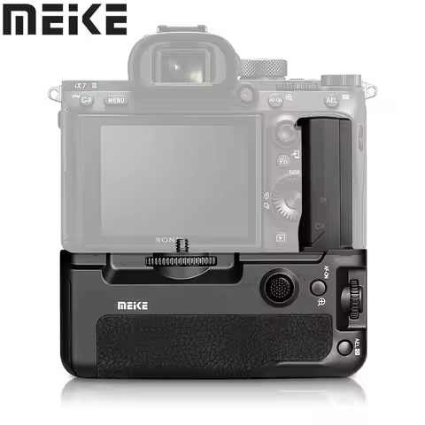 Meike MK-A9 Vertical Multifunctional Battery Grip For Sony A9 A7RIII A7S III A7III Camera Replacemen
