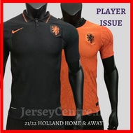 [PLAYER ISSUE ] HOLLAND Jersey Euro 2021 jersi Euro Netherland Home & Away  Size S - 2XL