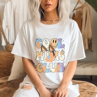 Oversize T-shirt with Bluey Cool Mum Club 87 print