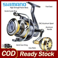 2024 New Ready Stock shimano Reel mesin pancing reel bc Spinning Reel 5.2:1 Full Metal Fishing Reel Fishing accessories