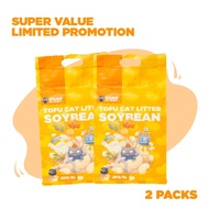 Soar Tofu Cat Litter 2kg/6L Super Value 2 Packs Combo
