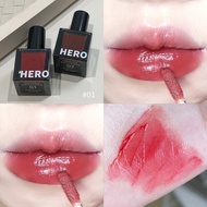 HERORANGE~ Dark wave streamer mirror lip glaze Dudu lip plain face white lipstick lip gloss
