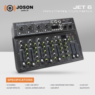 Joson JET 6 Channel Professional Audio Mixer