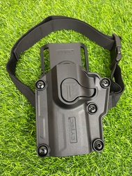 ซองปืuพกนoกเพลสต่ำรัดขา CYTAC MEGA-FIT ใสได้หลายรุ่น เช่น G19/sig320/CZ P-10c