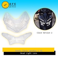 Honda Click 125 V2 V3 Headlight Lens | Click 150 Headlight Lens | Click Game Changer V2 V3 Headlight