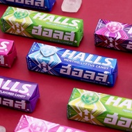 Thailand Imported halls halls Mint Candy Fruit Flavor Cool Candy Super Mint Mixed Berry Hard Candy S