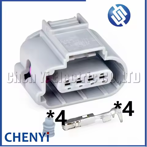 4 Pin Automotive waterproof connector wire harness plug 8K0973704B 8K0 973 704B replaceable 6X097370