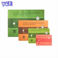 YVE Watercolor Paper Block, 20 Sheets 300g Watercolor Sketchbook, 32K 16K 8K Art Paper 100% Cotton W