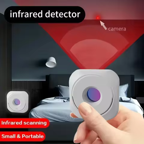 Anti Hidden Infrared Camera Detector Spy Camera Finder for Hotel Anti Peeping Spy Device Wireless RF