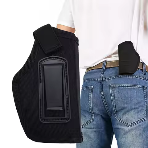 Tactical Nylon Holster Concealed Gun Holster Belt Clip Shooting Hunting Airsoft Belt Holster For Mos