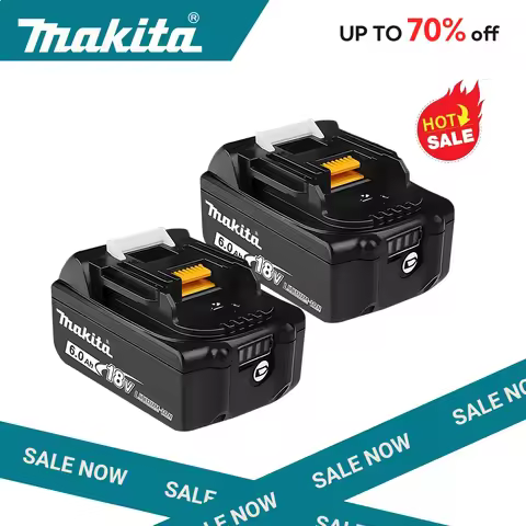 Original Makita 18V Battery, Makita 18V tool Battery for Makita drill DGA404 DTD173 DDF487 DTW700 DR