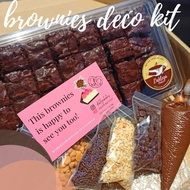 【 Ready Stock】 Brownies Gift Box / Deco kit by dahleyabakes 🍫❤️ RAYA AIDILFITRI
