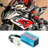 กล่องจุดระเบิด CDI 6ขาสำหรับแข่งมอเตอร์ไซค์ AC 6ขา157QMJ รถ ATV GY6 139QMB 152QMI 4จังหวะ50ซีซีซี125