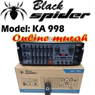BEST AMPLIFIER BLACK SPIDER KA998 AMPLI BLACK SPIDER KA 998 ORIGINAL