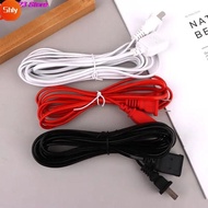 SHLY Power Extension Cord, Copper PVC AC Power Cord, 2/3/5m Two-pin US Plug