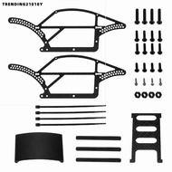 TRENDING21018Y Carbon Fiber Chassis, 1/18 Scale Lightweight RC Chassis Kit, RC Accessories RC Upgrad