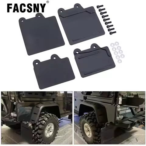 MJX H8H Simulation Fenders Mudguard Soft Rubber Fender Lining Decoration For 1/8 RC Crawler Car MJX 
