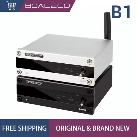 BOALECO B1 Bluetooth 5.0 Audio receiver HIFI QCC3031 APTX HD coaxial Optical RCA digital to analog c
