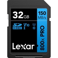 Lexar 32GB Professional SDHC 800x UHS-I SDHC Memory Card Official Warranty