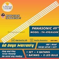 TH-49GX650K PANASONIC 49" LED TV BACKLIGHT(LAMPU TV) PANASONIC 49 INCH LED TV BACKLIGHT  TH-49GX650 