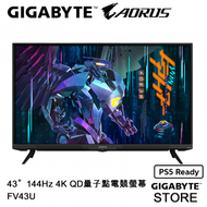 GIGABYTE - AORUS 43" 144Hz 4K 電競螢幕 FV43U