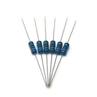 1/2W Metal Film Resistor 0.5W Five-Color Ring 1K 10K 2K 4.7K 100R 5.1 3.3 1R 1M 1%