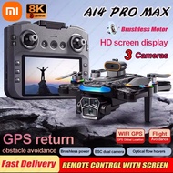 Xiaomi Drone A14Pro max GPS Brushless 8K three Camera Optical Flow Obstacle Avoidance Foldable Quadc