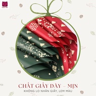 Christmas gift wrapping paper, 56cm x 56cm, used to decorate gift boxes, wrap printed flowers. 20 sh