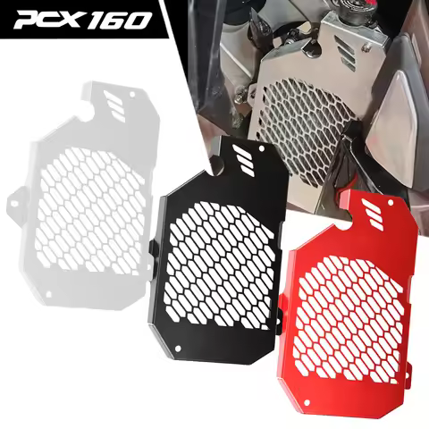 Motorcycle pcx 160 CNC Alumiunm Radiator Grille Cover Guard Protection Protetor For HONDA PCX160 PCX
