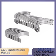 STD Engine Part Main & Con-Rod Bearing Set Fit 2.0 L GAS FA20 FA20D FA20E FA20F 4U-GSE 12-25 For SUB
