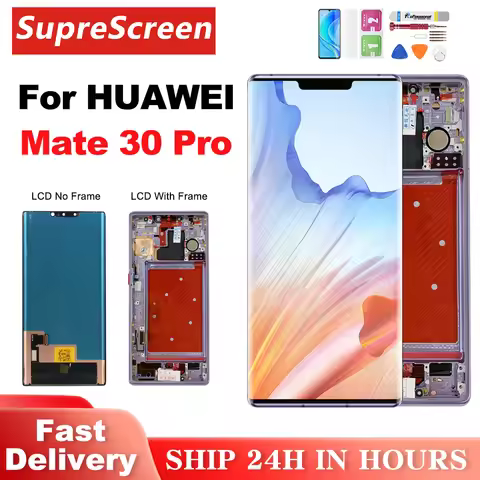 120Hz OLED For Huawei Mate 30 Pro 5G LCD LIO-L09 L29 AL00 TL00 Display Touch Screen Digitizer Assemb