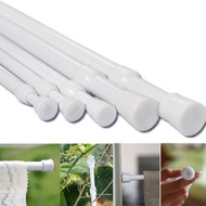 Plastic Iron Adjustable Rod Tension Pole Extendable Bathroom Window Curtain