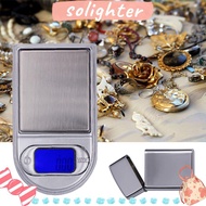 SOLIGHTER Jewelry Scale Backlit Display Weight Scale High Precision Pocket Scale