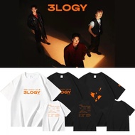 K-pop CNBLUE 3LOGY Round Neck Cotton T-shirt - Unisex