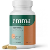 EMMA Gut Health Doctors Endorsed Supplement - 60 Capsules New Date