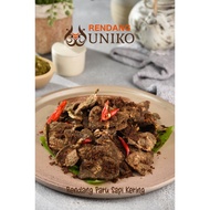 Rendang Paru Kering Siap Santap Kemasan 200gram