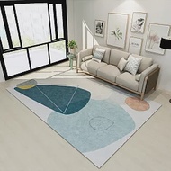 【巴芙洛】居家品味生活加大款水晶絨地毯140cm*200cm 半夏時光