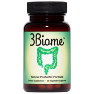 3Biome by Nutreance, Natural Probiotic Supplement, Non GMO, Vegan, Gluten Free 30 capsules