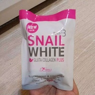 สบู่ สเนล Snail White soap (ซองขาว-ชมพู ขนาด 80g)